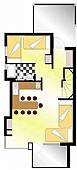 Plano de Apartamentos Tipo B