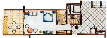 Plano de Departamentos Estudio
