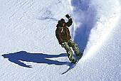 Snowboarding en Termas de Chill&aacute;n