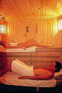 Hot Sauna Bath